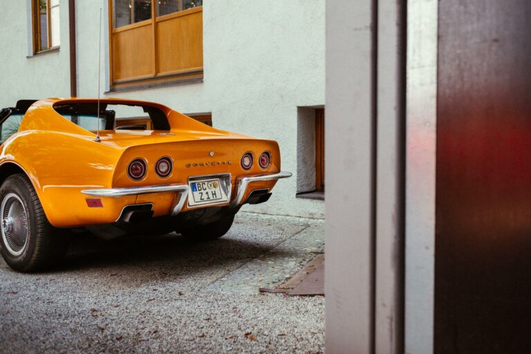 Orange Corvette C3